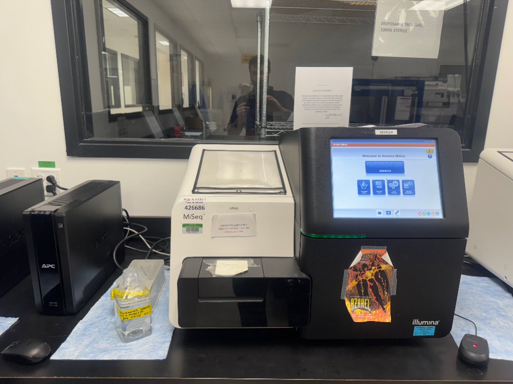 Image of Illumina MiSeq Gene Sequencer